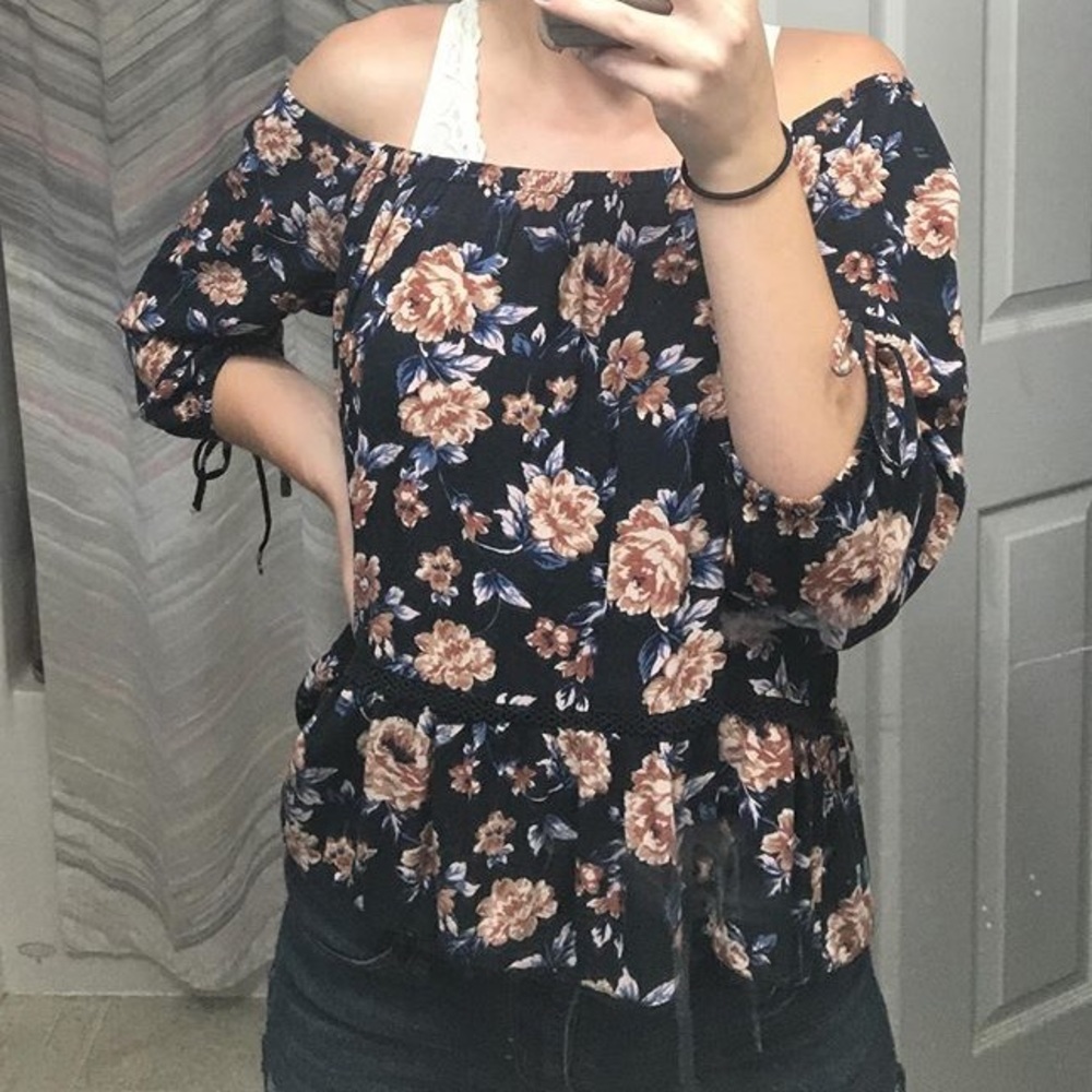off the shoulder blouse